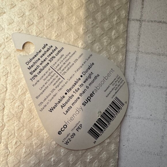 Wet-It! Swedish Treasures Dishcloth & Cleaning Cloth -Set of 2 - Picture 2 of 3